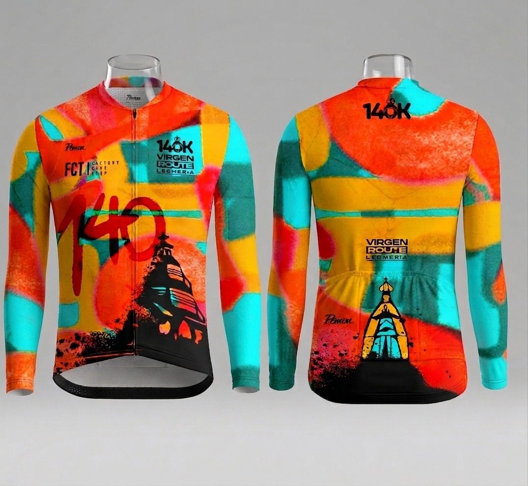 Maillot Virgen Route Manga Larga