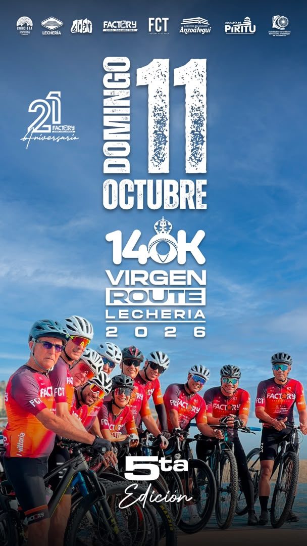 Flyer Gran Fondo Virgen Route